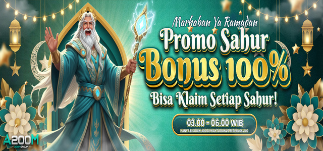 BONUS SAHUR 100%