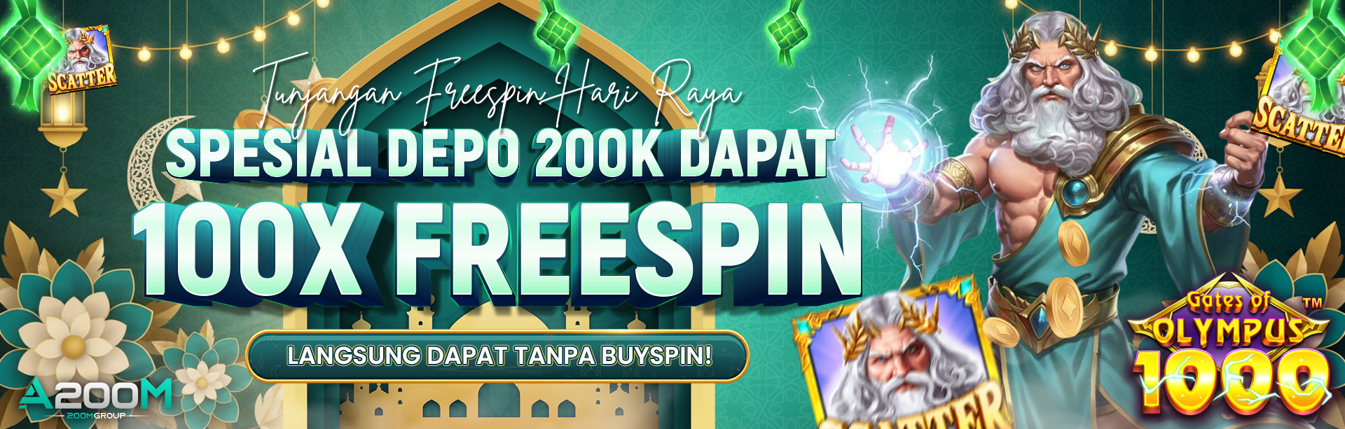 TUNJANGAN FREESPIN A200M
