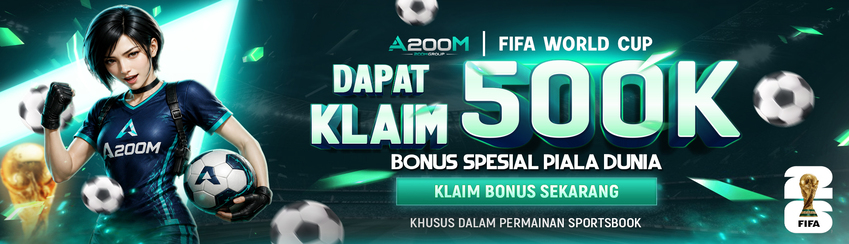 BONUS SPESIAL PIALA DUNIA 500K